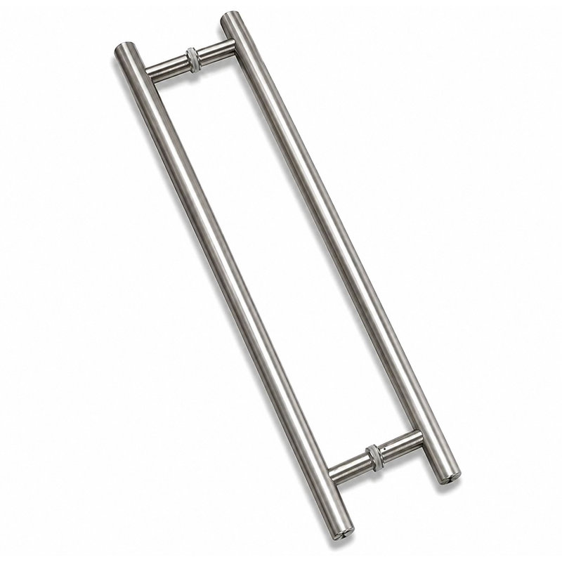 Poignée ronde en acier inoxydable, 48 in, Satin Nickel