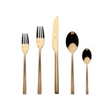 Atena 5 - Piece Stainless Steel Flatware Set - Service for 1