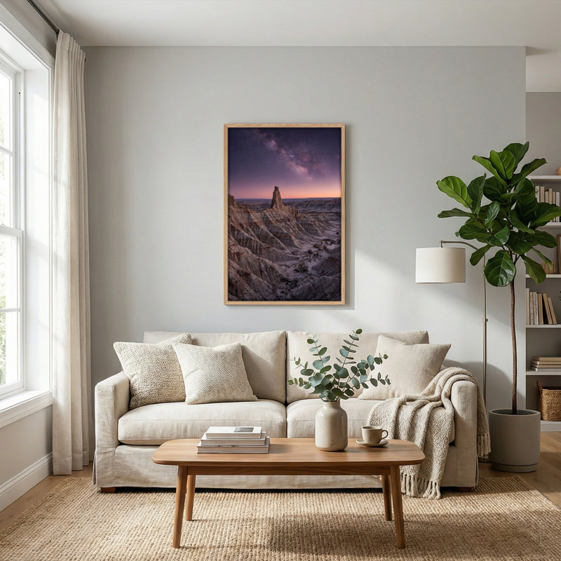 «Desert Sky», reproduction d'art sur toile, ensemble de 1, Naturel, 24"H x 18"W