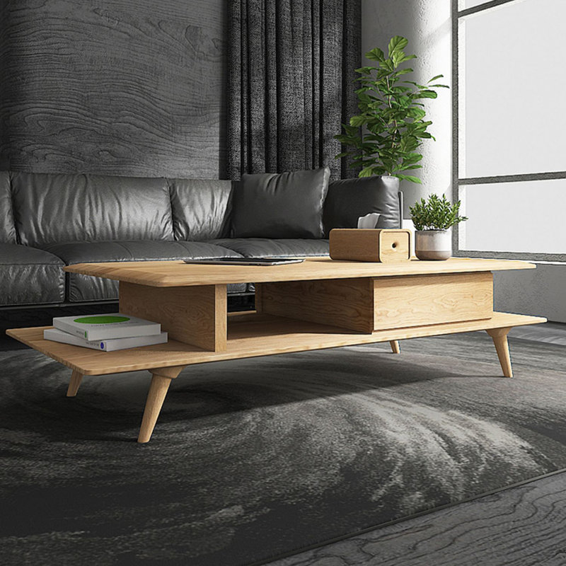 Solid Wood Single Coffee Table
