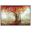 Automne, automne, "Érable orange dans la nature, paysage, grande impression sur toile encadrée"-99142284-99142287