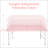 4Ft Pink Portable Folding Table For Indoor And Outdoor Use, Maximum Weight 135KG, Easy To Clean And Durable-1809109724