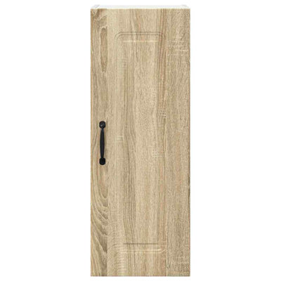 Vidaxl Kitchen Wall Cabinet With Shelf Concrete Grey 40 X 31 X 80 Cm