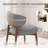 Upholstered Solid Wood Dining Chair-1906293211