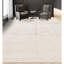 Tapis crème et crème noué à la main de haute qualité