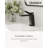 Farne Waterfall Single-Hole Single-Handle Bathroom Sink Faucet with Pop-Up Drain in Matte Black-111768959