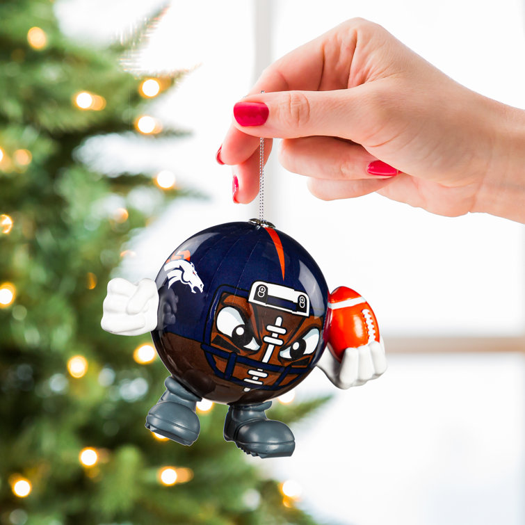 Evergreen Denver Broncos Green Tree & Santa Hat LED Light-Up Ornament, Best Price and Reviews