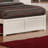 Concord Solid Wood Platform Bed with Footboard & Twin XL Trundle-126307756-96140403