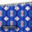Rideau de douche transparent transparent, rideaux de douche pour la salle de bain avec 12 crochets-130015719