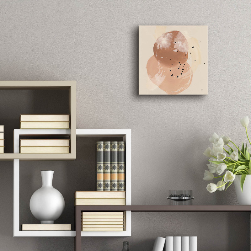 Art mural en verre Wrought Studio ™ «Boho 1» par Chris Paschke, H 12 po x l 12 po x P 0,13 po