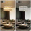 Lustre en verre (doré)-118474314