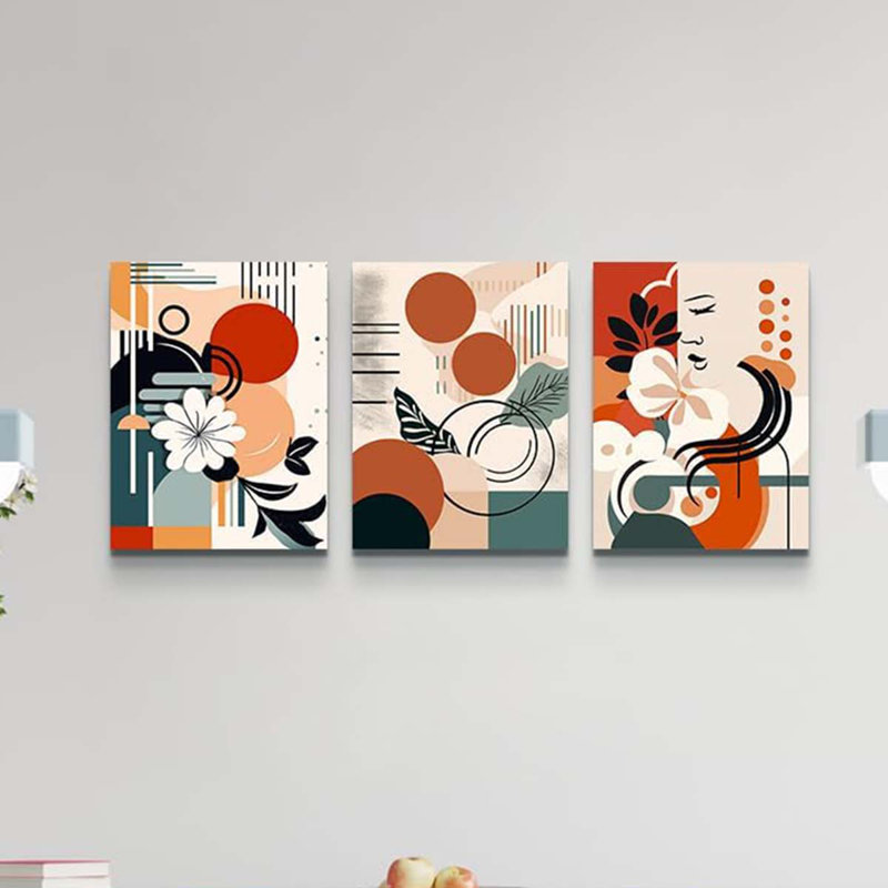 3 Piece Wrapped Canvas Print