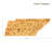 Destination Tennessee Bamboo Cutting & Serving Board