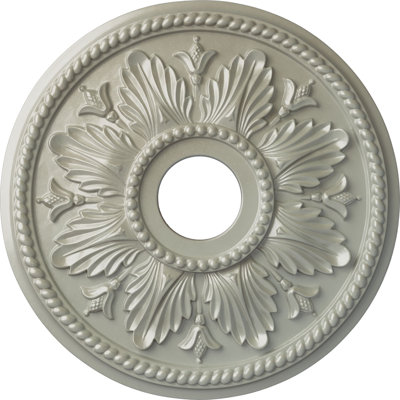 Médaillon de plafond Endurathane Édimbourg, DE 18 1/8 po x P 3 1/2 po x P 2 3/4 po (convient aux auvents jusqu'à 5 1/8 po)