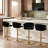 Christal Swivel Upholstered Adjustable Height Counter Stool-103009165