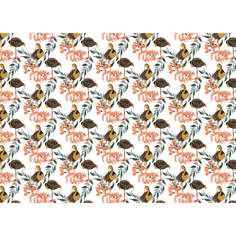 Floral Wallpaper by Teresa Chan Graphics, Pre-Pasted