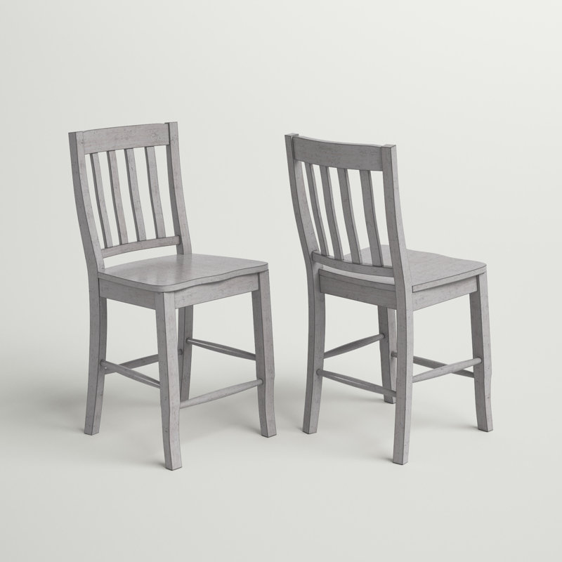 Tabouret de comptoir Olympia, Gris