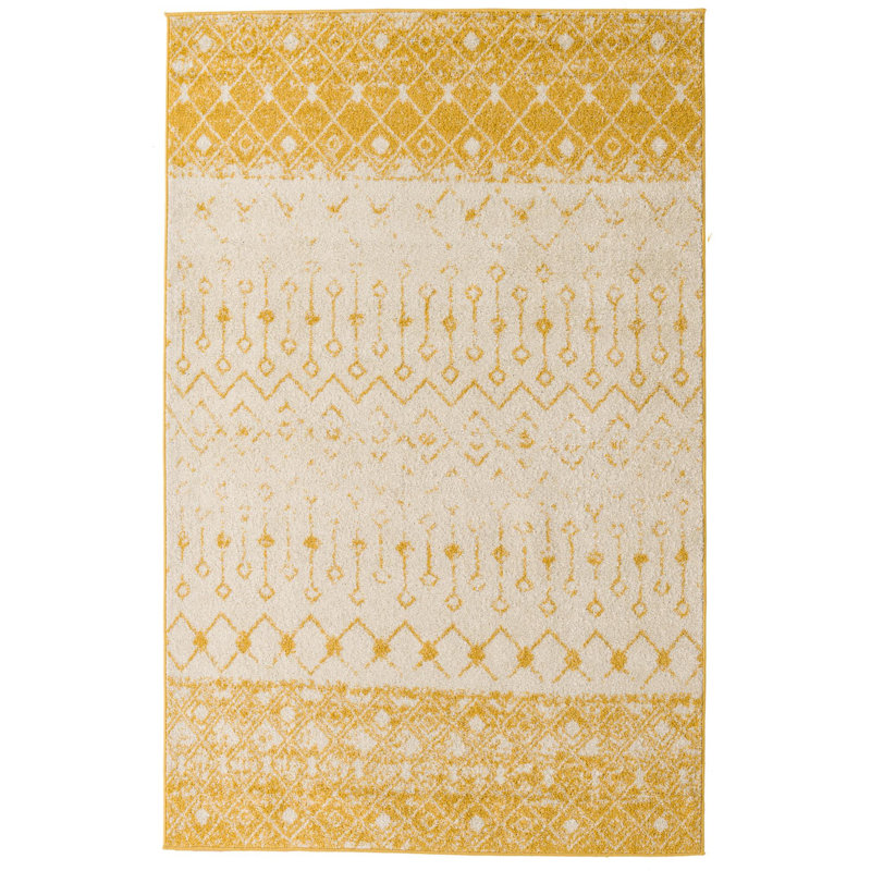 Abstract Indoor Rug, Rectangle 5'3" x 8'