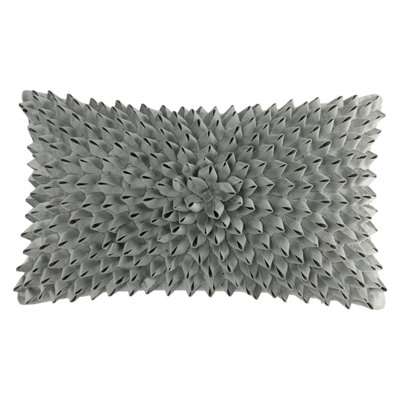  Rectangular Accent Pillow Cover Embroidered Throw Pillow Case Simulation Applique Cushion Cover