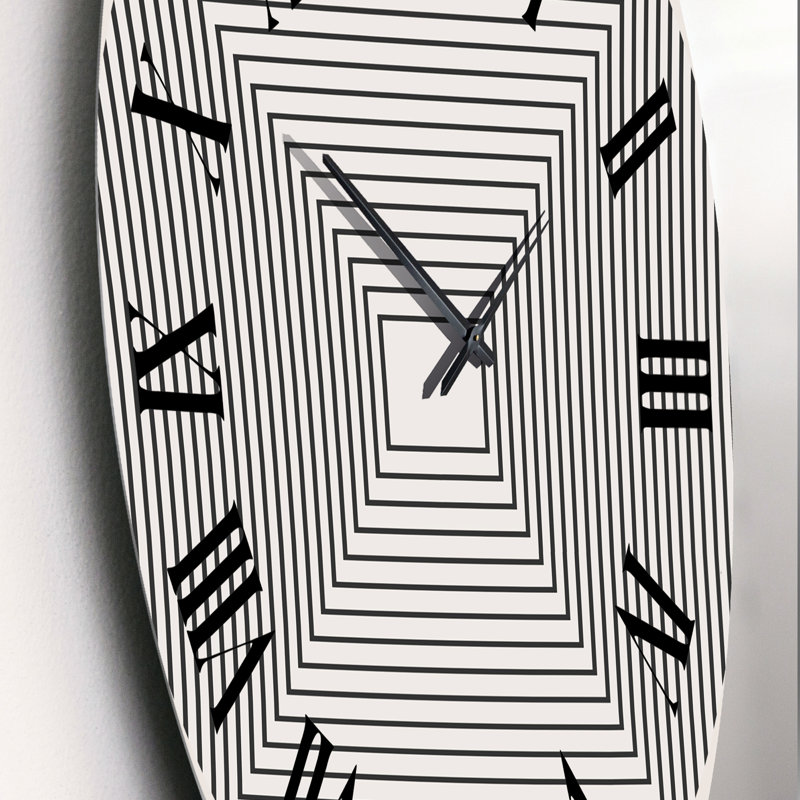 Horloge murale surdimensionnée Minimal, Très grand