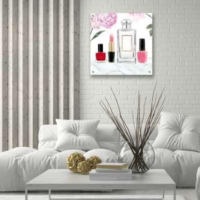 «Get Glam IX» par Victoria Borges, art mural en verre acrylique
