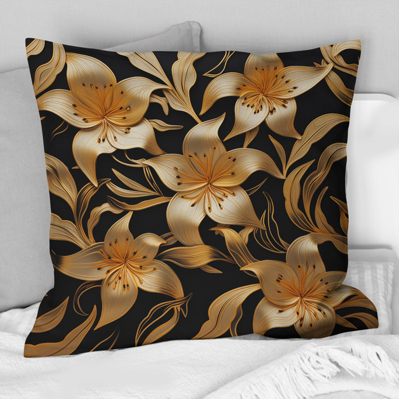 Coussin Golden Lily