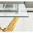 47" Modern Stainless Steel Rectangular Coffee Table