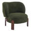 Fauteuil d'appoint à oreilles Harr Mid-Century-130779323
