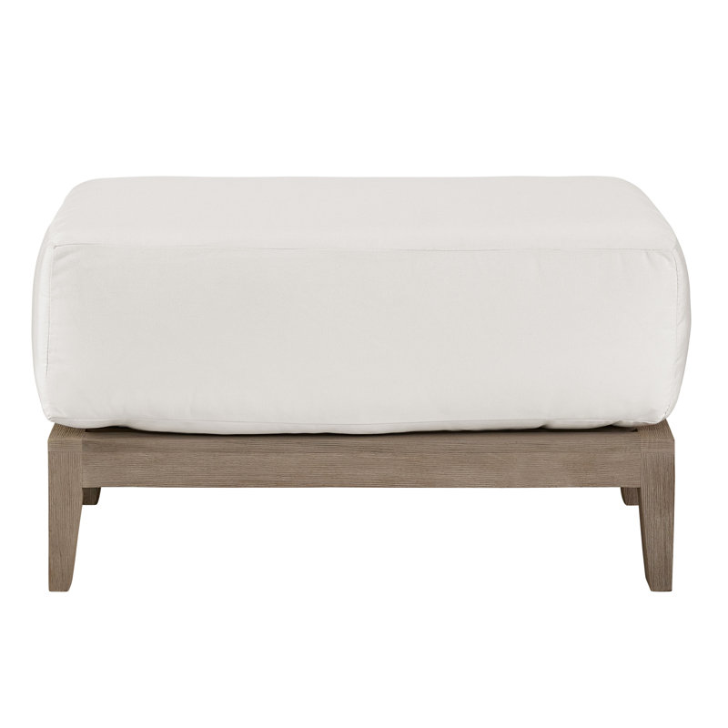 La Jolla Outdoor Teak Ottoman