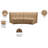 Infinity Wide Velvet Symmetrical Corner Sectional-1105637146-1101120197