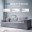 3 Seater Corduroy Sofa-471529772