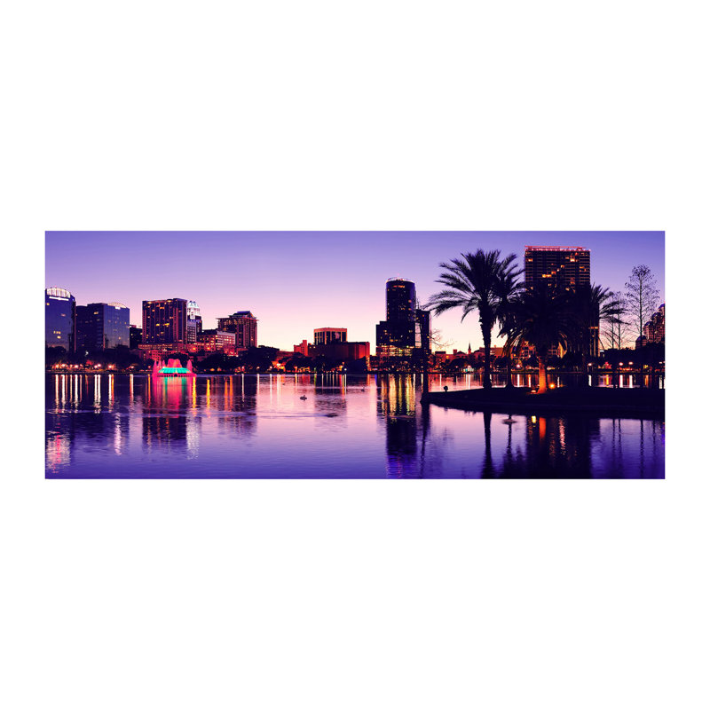 Panoramic Print on Canvas, 125" W x 50" H x 2" D