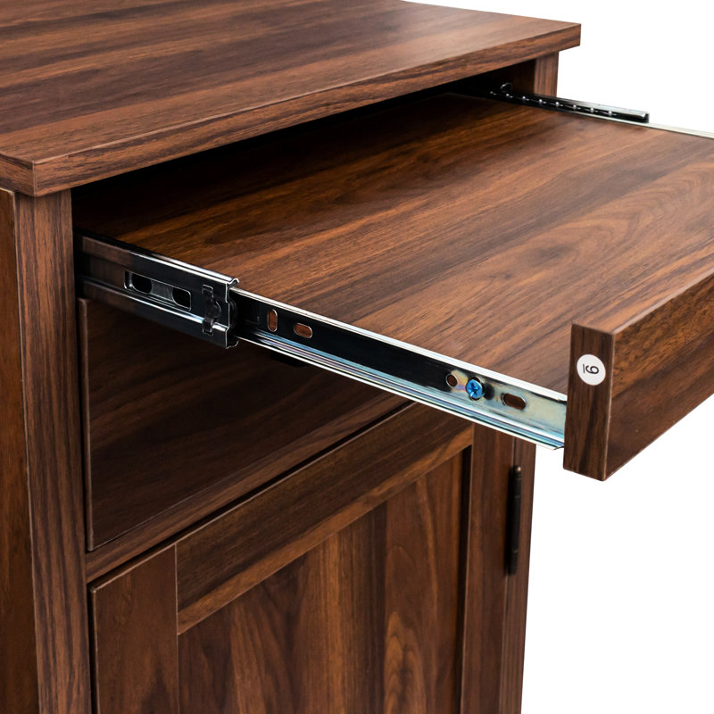 Armoire de salle à manger avec buffet - Ajoutez une touche de classe à votre pièce de couleur noyer brun