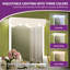 Cloud-Shaped Dressing Table with Mirror 80x40x140 cm-327176918