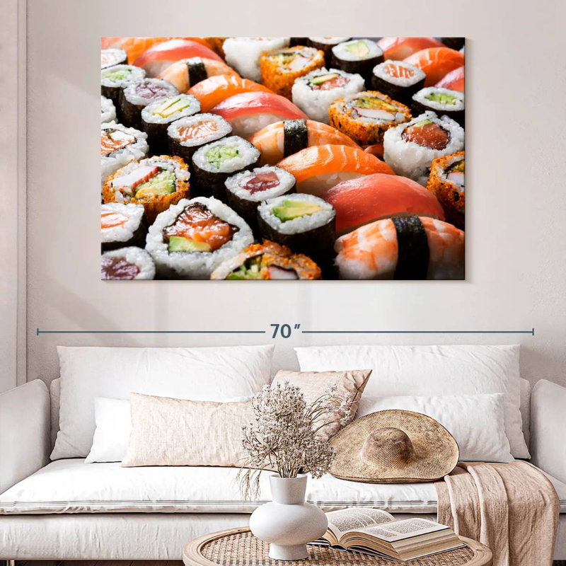 Yarlin Sushi Set, 34" H x 51" W