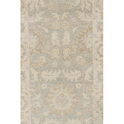 Hand Knotted Wool Geometric Area Rug