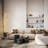 Kimarie 66.92" Modern Black Dimmable LED Novelty Floor Lamp