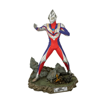 Ultraman Tiga Master Craft Table Top Statue