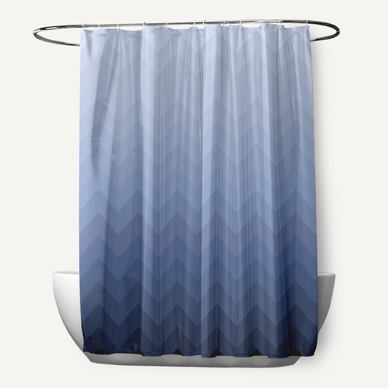 Rideau de douche Zahide, Bleu