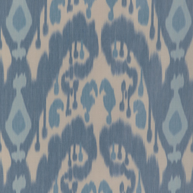 Bukara Warp Print, Blue