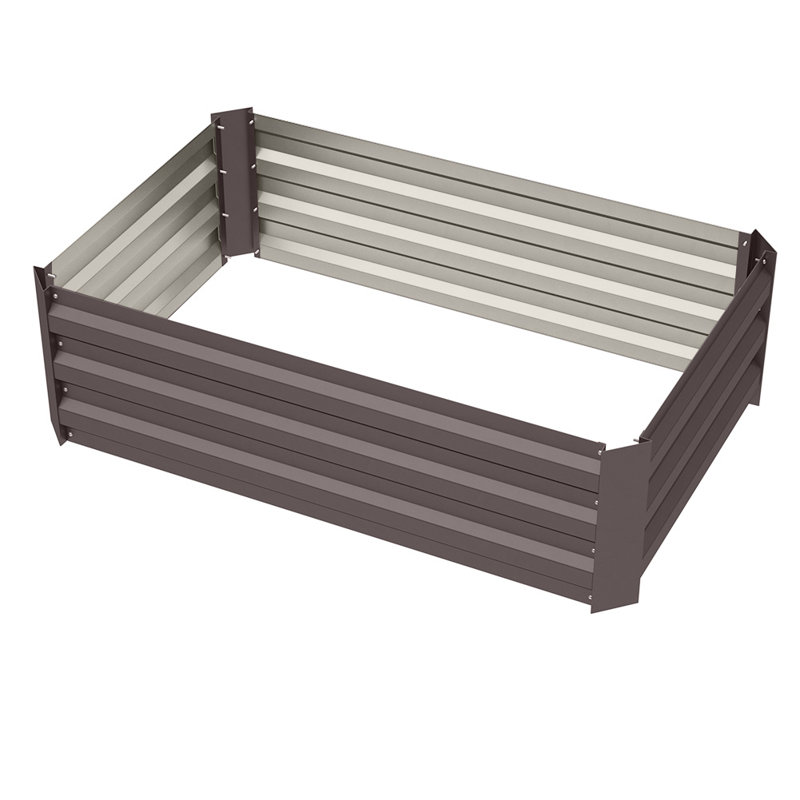 Metal Planter Box, 120cm H x 90cm W x 30cm D