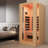 1 Person Indoor Infrared Sauna, Low Emf Home Spa Sauna