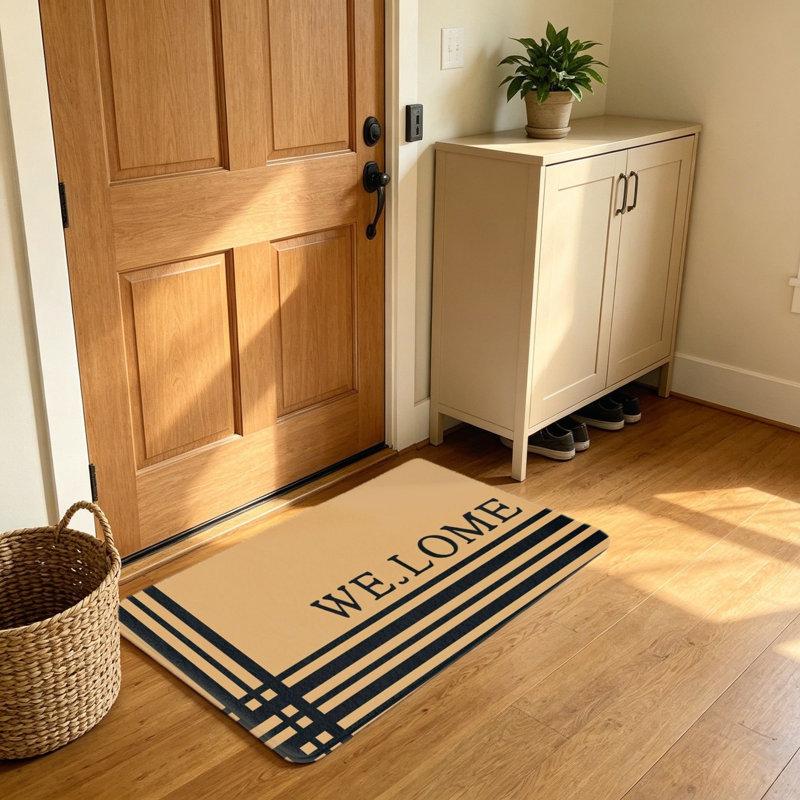 Tapis d'entrée 20 pi x 32 po Geomet Line Decor
