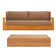 Hurlow 2 Piece Outdoor Conversation Set