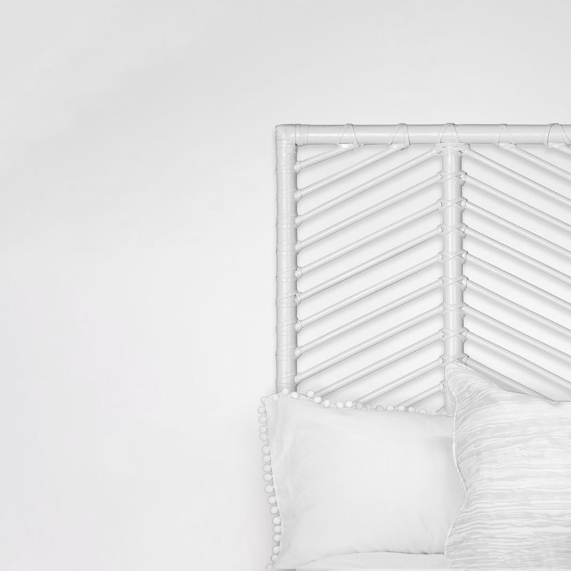 Liam Collection Bed, White, Queen