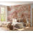 Botanical Wallpaper Wall Mural - Pink Memory-1937286613