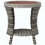 Table d'appoint, table basse d'extérieur en osier-84909949-84909888