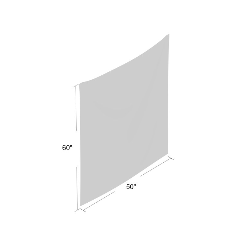 Tapisserie de nuiters de fleurs, H 60 po x l 50 po x P 0,13 po
