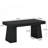 55” Extra-Large Modern Executive Desk - Sturdy Double Pedestal Base Home Office/Gaming/Study Workstation-2105272436-2086313523