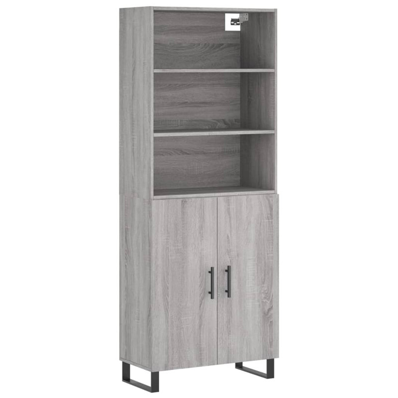 Madawaska 69.5cm Sideboard, Grey Sonoma